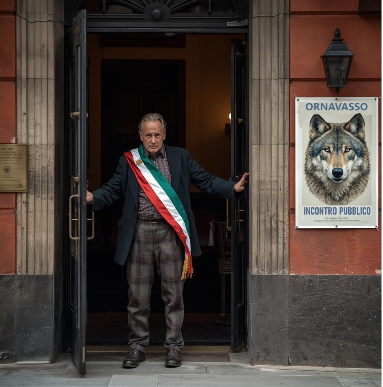 All’incontro pubblico sul lupo vietato l’ingresso ai non residenti. Eh, no!